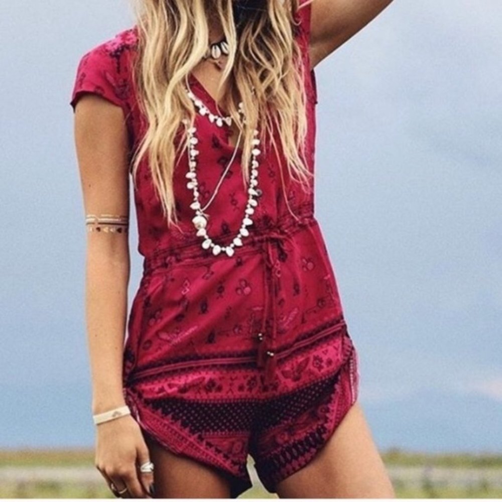 😍SPELL & THE GYPSY playsuit pheonix size S